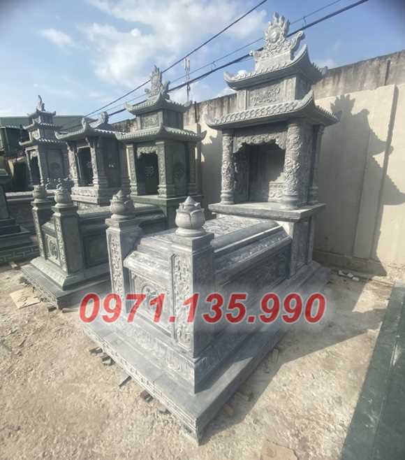 Mộ đá đẹp - Mẫu mộ bằng đá đơn giản đẹp bán tại Ninh Thuận